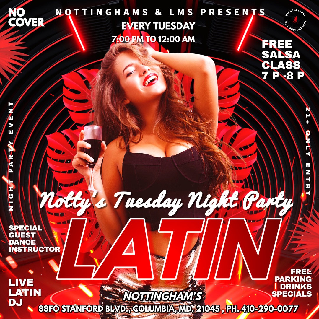 Nottingham's Latin Nights Tuesdays   Mi Gente   Salsa, Bachata, Zouk